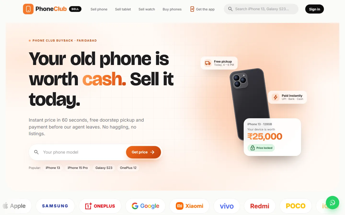 Phone Club Sell